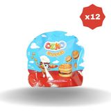 Şölen Ozmo Hoppo Çikolata Dolgulu Bisküvi 40 gr - 12 Adet