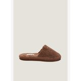 Solena %100 Pamuk Havlu Unisex Terlik Mocha