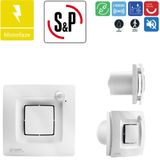 Soler Palau Silent Dual 200 Banyo Wc Sensörlü Egzoz Ortam Havalandırma Fanı Tasarruflu Agmair Sp Agm