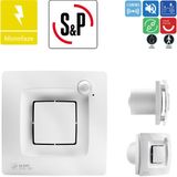 Soler Palau Silent Dual 300 Fan 150MM 235 Debi Sensörlü Egzoz Ortam Havalandırma Fanı Tasarruflu Agmair Sp Agm Havalandırma Fanı
