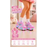 SOLERO Işıklı Patenli 4 Tekerlekli Spor & Paten Dönüşümlü Çocuk Ayakkabısı