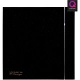 Soler&Palau Dekoratif Siyah Havalandırma Fanı Black Silent 100 Cz Design Ultra Sessiz Banyo Wc Aspiratörü Soler Palau Estetik Dizayn