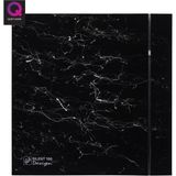 Soler&Palau Dekoratif Siyah Mermer Havalandırma Fanı Marble Black Silent 100 Cz Design Ultra Sessiz Banyo Wc Aspiratörü Soler Palau Estetik Dizayn - Mat Siyah