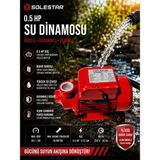 Solestar Su Dinamosu 0.5 Hp Kırmızı