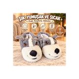 SOLEVA Kadın Peluş Hayvan Figürlü Ev Pandufu