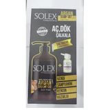 Solex Şampuan 1000Ml-Arganlı+Saç Bakım Serumu Kutulu