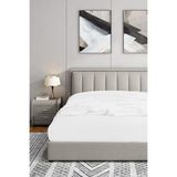 Soley 100x200 Lastikli Fitted Penye Çarşaf, Beyaz