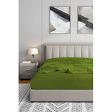 Soley 120x200 Lastikli Fitted Penye Çarşaf, Yeşil