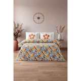 Soley Beliz | %100 Pamuk Tek Kişilik Pike Takımı | 160X220 | Mavi - Ebat