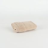 Soley | Hermoso | %100 Pamuk Misafir Havlusu - 30 x 50 cm - Bej