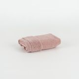 Soley | Hermoso | %100 Pamuk Misafir Havlusu - 30 x 50 cm - Gül Kurusu