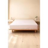 Soley | Jersey | %100 Pamuk Tek Kişilik Premium Lastikli Çarşaf - Bej - 100 x 200 cm