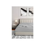 Soley Jersey Gri %100 Pamuk Tek Kişilik 100x200 cm Lastikli Çarşaf