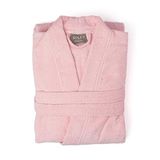 Soley | Kimono |%100 Pamuk Kadın/Erkek Unisex Kimono Bornoz PEMBE XL - BEDEN