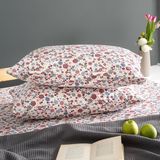 Soley | Liberty | Pamuklu 2'li Yastık Kılıfı Seti - Bordo - 50 x 70 cm