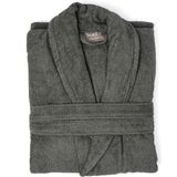 Soley | Minerva | Extra Yumuşak %100 Pamuklu Kadın / Erkek Unisex Bornoz - 2XL - Antrasit
