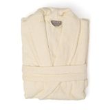 Soley | Minerva | Extra Yumuşak%100 Pamuklu Kadın/Erkek Unisex Bornoz M - BEDEN KREM