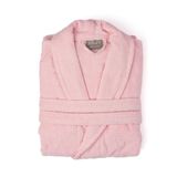 Soley Minerva Pembe Ekstra Yumuşak 100 Pamuk Unisex Bornoz