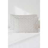 Soley Mix & Match | Bloom %100 Pamuk 2’li Yastık Kılıfı Seti (50X70 Cm) - Gri - 50 x 70 cm
