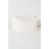 Soley Mix & Match | Corvelle %100 Pamuk 2’li Yastık Kılıfı Seti (50 x 70CM) - Beyaz