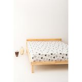 Soley Mix & Match Lover Beyaz %100 Pamuk Çift Kişilik Düz Çarşaf