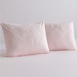 Soley | Mix & Match | Oriana | %100 Pamuklu 2’li Yastık Kılıfı Seti - 50 x 70 cm - Pembe