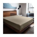 Soley | Mix & Match | Plain |%100 Pamuklu 120 x 200 Tek Kişilik Çarşaf Bej - standart