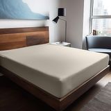 Soley Mix & Match Plain Ekru %100 Pamuk Ranforce 160x240 cm Tek Kişilik Düz Çarşaf