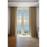 Soley Olea | 140x270 Cm (2 Adet) Fon Perde Çağla Yeşil