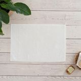 Soley | Oppolo | Extra Yumuşak Pamuklu Eponj Ayak Havlusu - Krem - 50 x 70 cm
