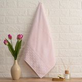 Soley | Oppolo | Extra Yumuşak Pamuklu Eponj El Havlusu - 50 x 90 cm - Pembe
