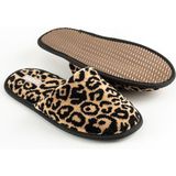 Soley | Panthera | %100 Pamuk Havlu Terlik - Leopar