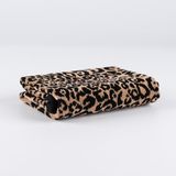Soley | Panthera | Pamuk Misafir Havlusu - 30 x 50 cm - Kahverengi