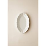Soley Perla | Porselen Kayık Tabak | 21 cm - Ekru
