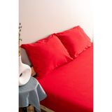 Soley Premium 50x70 Yastık Kılıfı 2'li, Kırmızı