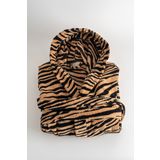 Soley Tiger %100 Pamuk Kadife Unisex Bornoz