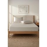 Soley Valeron | %100 Pamuk Saten 2'li Yastık Kılıfı Seti - Bej - 50 x 70 cm
