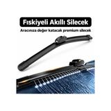 Solezon Opel Corsa E Silecek (2015-2019) Uyumlu Maybach Tipi Akıllı Su Fıskiyeli Silecek Seti Ön Takım
