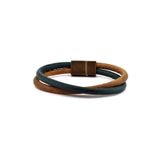 Solfera BT049 Taba Yeşil Erkek Bileklik