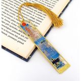 Solfera Claude Monet Izlenim Gündoğumu Tablo Impression Metal Ayraç Kitap Ayracı AY082