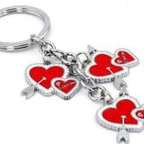 Solfera KIRMIZI KALP OK AŞK I LOVE YOU METAL ANAHTARLIK KC869