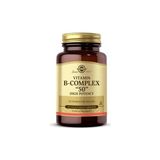 Solgar 50 Kapsül Vitamin B Complex 50 mg İçerik Bilgisiyle Türkiye Menşeli Vegan Takviye