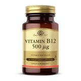 Solgar 50 Tablet Vegan Vitamin B12 500 Mcg Yetişkinler İçin Besin Takviyesi