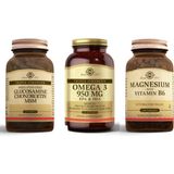 Solgar Aktif Yaşam Paketi Glucosamine Chondroitin Msm+Magnezyum With B6 - 1