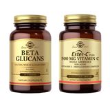 Solgar Beta 1.3 Glucans 60 Tablet + Solgar Ester-C Plus 500 mg 50 Kapsül