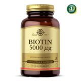 Solgar Biotin 5000 mcg 10x50 Kapsül