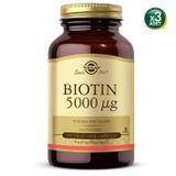Solgar Biotin 5000 mcg 3x100 Kapsül