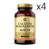 Solgar Calcium Magnesium Plus Boron 4x100 Tablet
