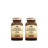 Solgar Calcium Magnesium Plus Zinc 2x100 Tablet
