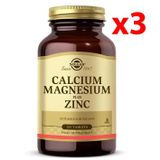 Solgar Calcium Magnesium Plus Zinc 3x100 Tablet